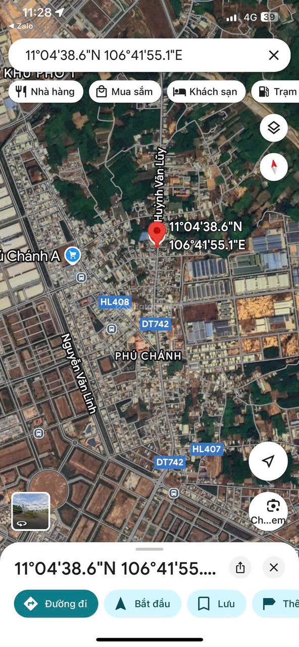 Bán đất mặt tiền Huỳnh Văn Luỹ gần TP mới Bán đất mặt tiền Huỳnh Văn Luỹ gần TP mới