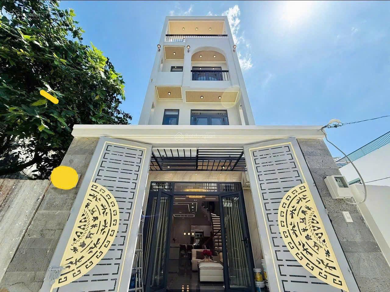 Nhà chủ xây kiên cố hẻm 6m Kinh Dương Vương, 4 x16, 5 tầng BTCT, 5PN 6 WC, ngay phố ẩm thực quận 6