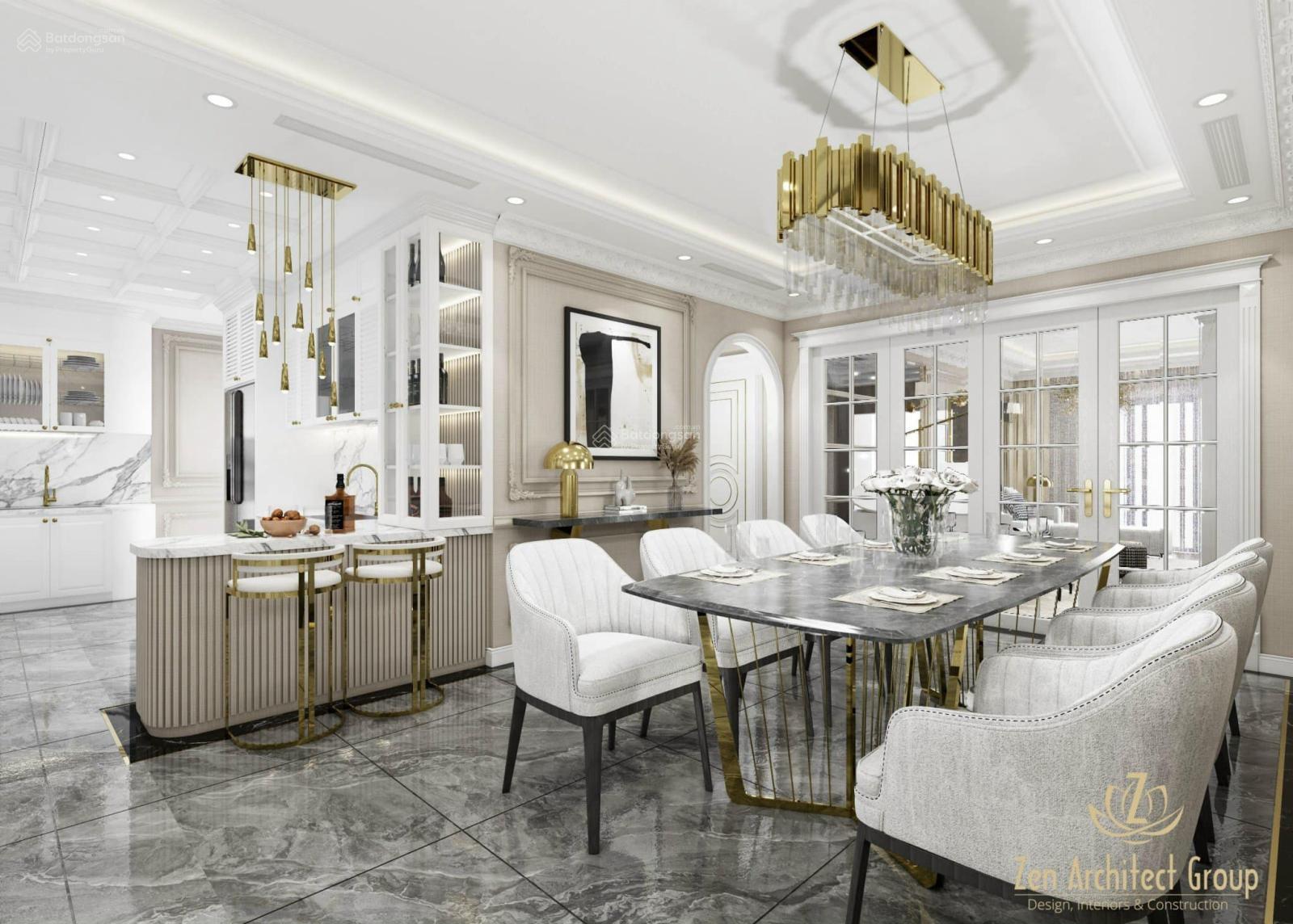 Cho thuê Golden Mansion, Phổ Quang khu sân bay. DT: 75m2, 2PN/2WC, Giá 15tr. LH: 0773 694 ***