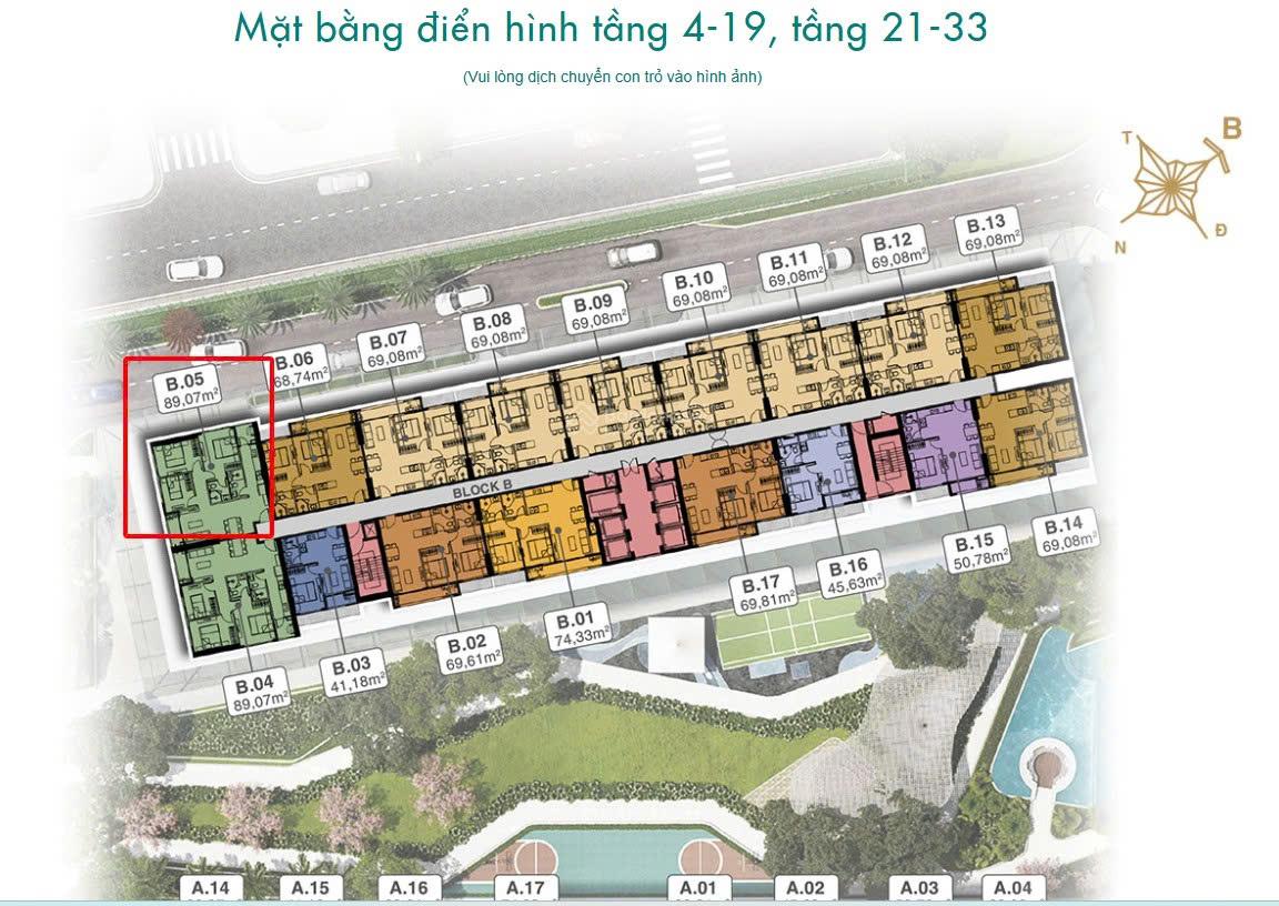 Lavita Thuận An 3 phòng ngủ, 90m², căn góc, giá chỉ 47 triệu/m²