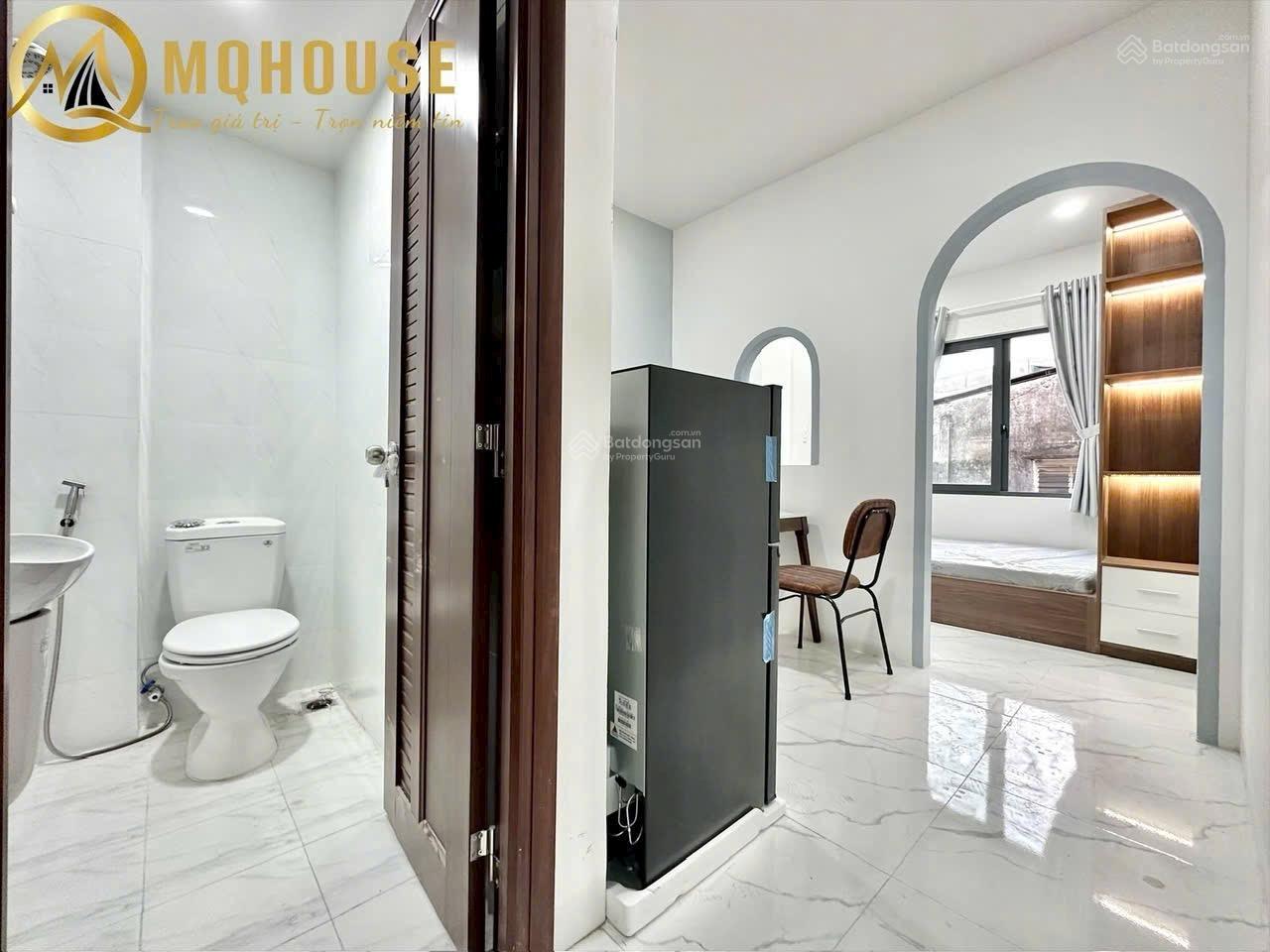 Căn hộ 1PN - tách bếp - máy giặt riêng - nhà mới giá, sân thượng lớn - Bình Thạnh