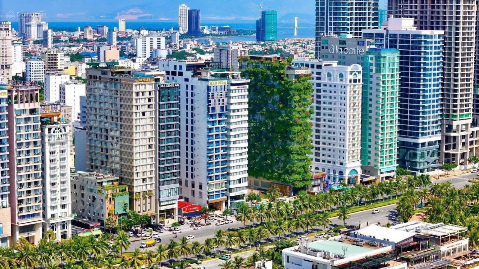 Bán đất 2 MT LÊ VĂN QUÝ & LÝ THÁNH TÔNG - Sơn trà - Đà Nẵng - dt 465m2 - xd 12 tầng - mật độ 80%