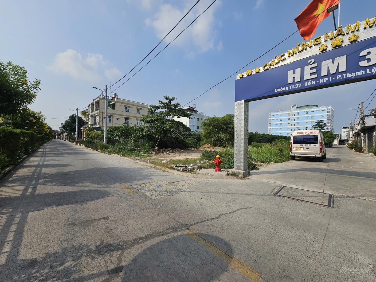 Đất Mặt Tiền TL37 4x20m giá chỉ 4,8 tỷ