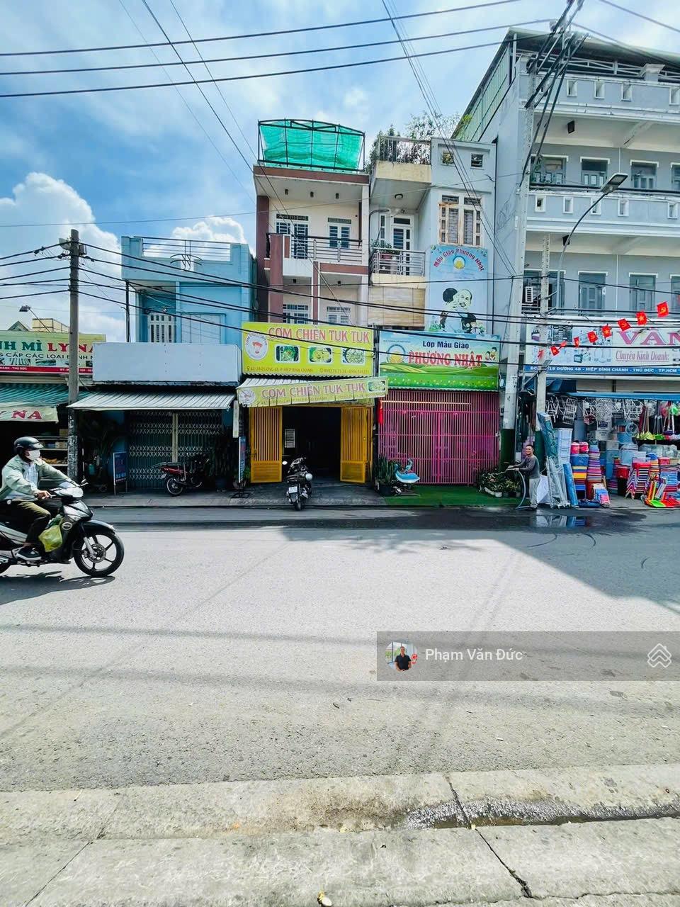 Bán Nhà 4 Lầu Mặt Tiền Đường Số 48 . Hiệp Bình Chánh .Thủ Đưc Kinh doanh Buôn Bán Mọi Ngành Nghề .