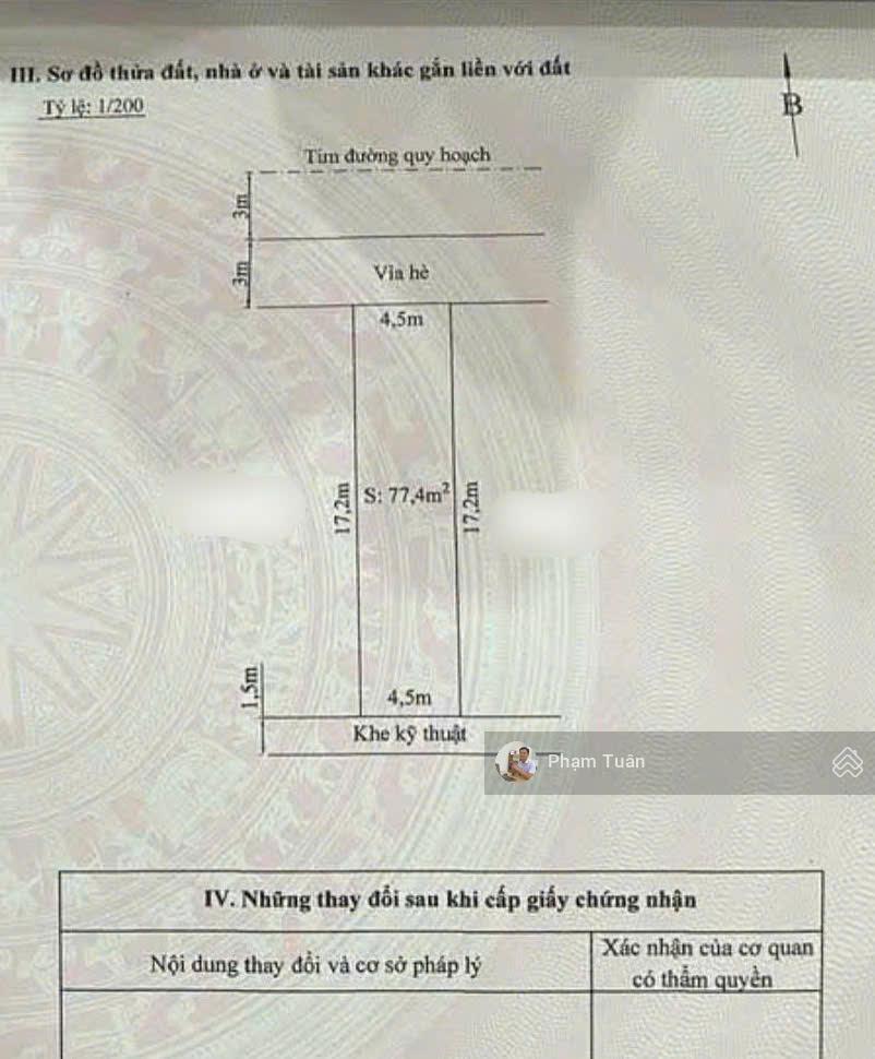 Tuyến đầu trung tâm thương mại đất tái định cư Đằng Lâm 2, Hải An (C730) LH 0917 696 ***