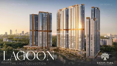 Lagoon - Tháp trung tâm Eaton Park - Căn hộ hạng sang cuối cùng mở bán bởi Gamuda Land