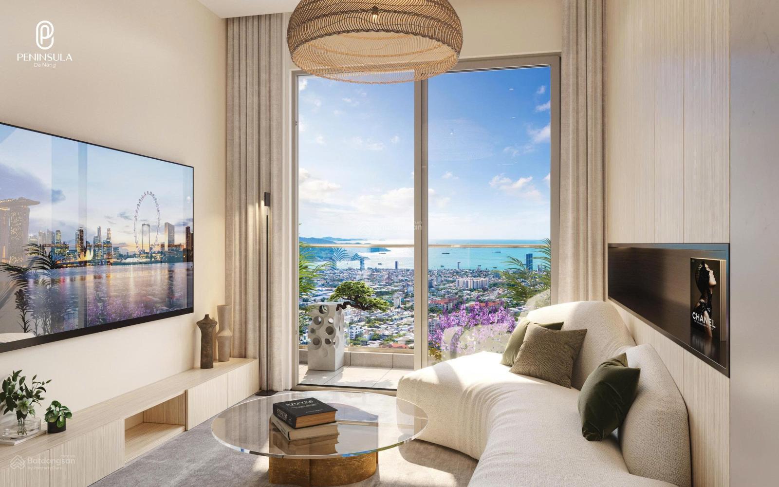 Bán căn hộ 2PN cao cấp view trực diện sông Hàn và Vịnh Thuận Phước, hàng hiếm đầu tư sinh lời ngay