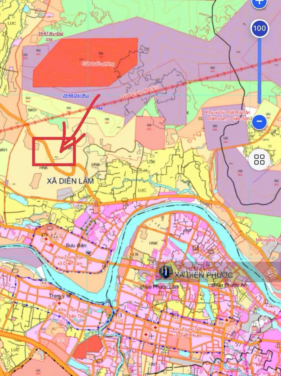 Siêu hót! Mặt tiền đường nhựa DT8 chỉ 570 triệu/1000 m2. 16.225 m2 ngay gần TP Nha Trang