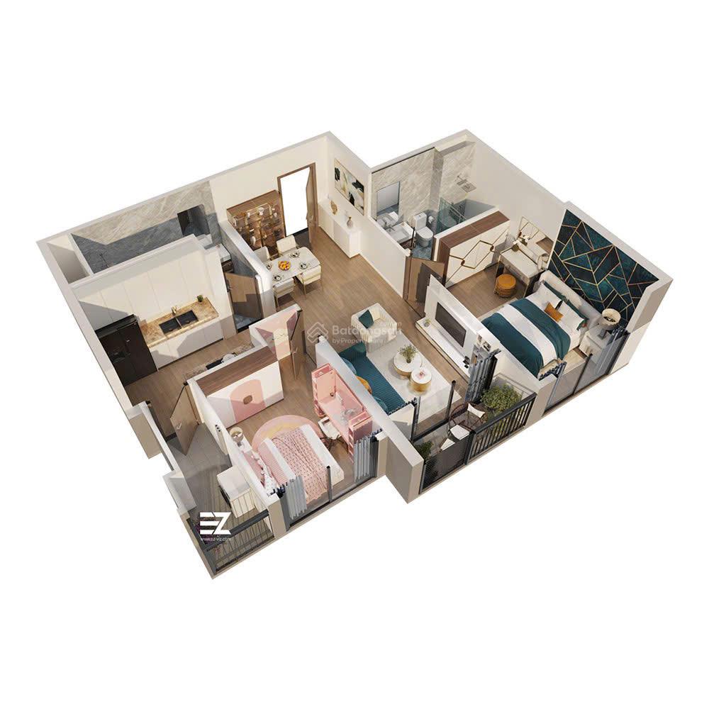 Căn hộ 2PN view đẹp giá tốt tại Vinhomes Ocean Park 1