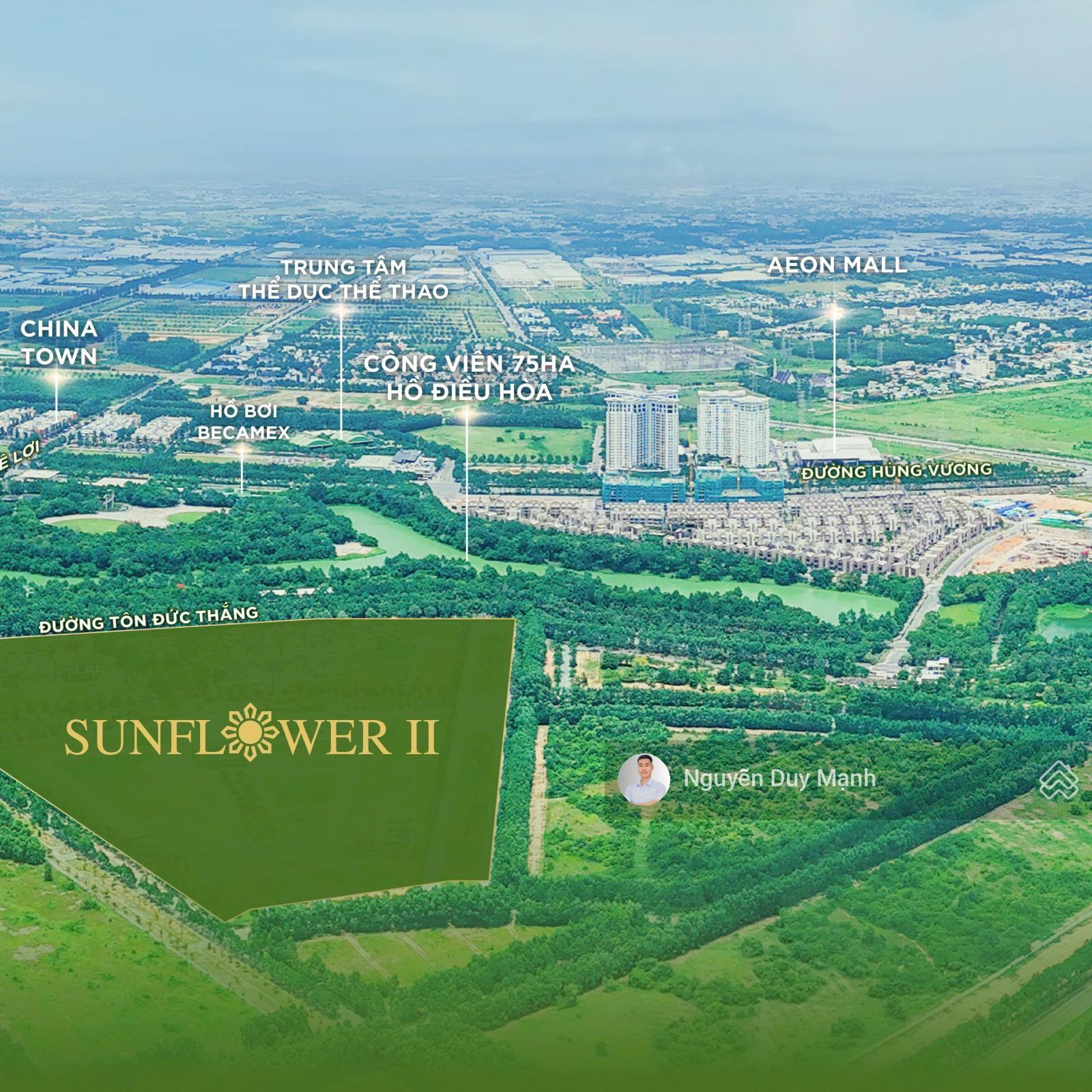 Mở bán biệt thự cao cấp Sunflower II Bình Dương 300m2/3T chỉ từ 16 tỷ ngay trung tâm vị trí đẹp