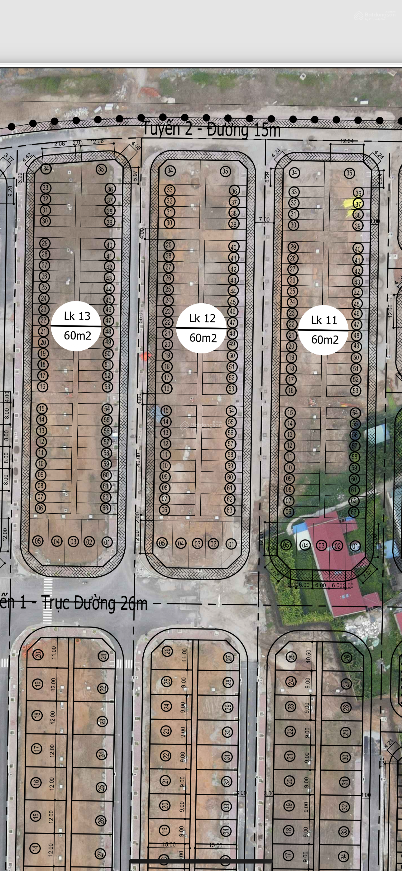 Chính chủ gửi bán 5lô Lk11-12-13 TDC Áp Tràn Bắc Sông Cấm. Giá chỉ 3,65 tỷ