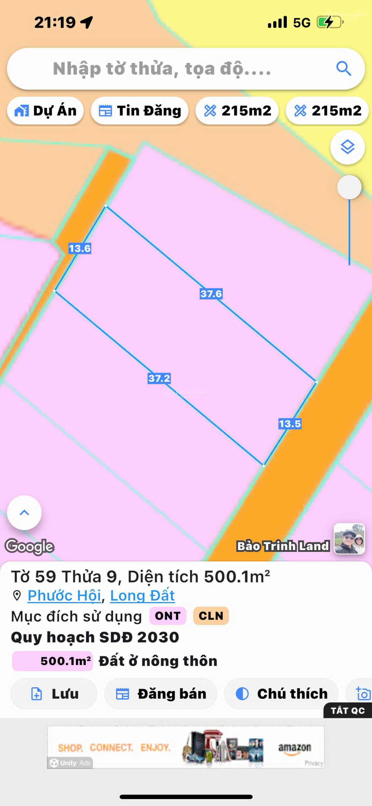 Đất lớn 500m², gần biển Phước Hải, BRVT giá F0 đầu tư chỉ 3.3 tỷ