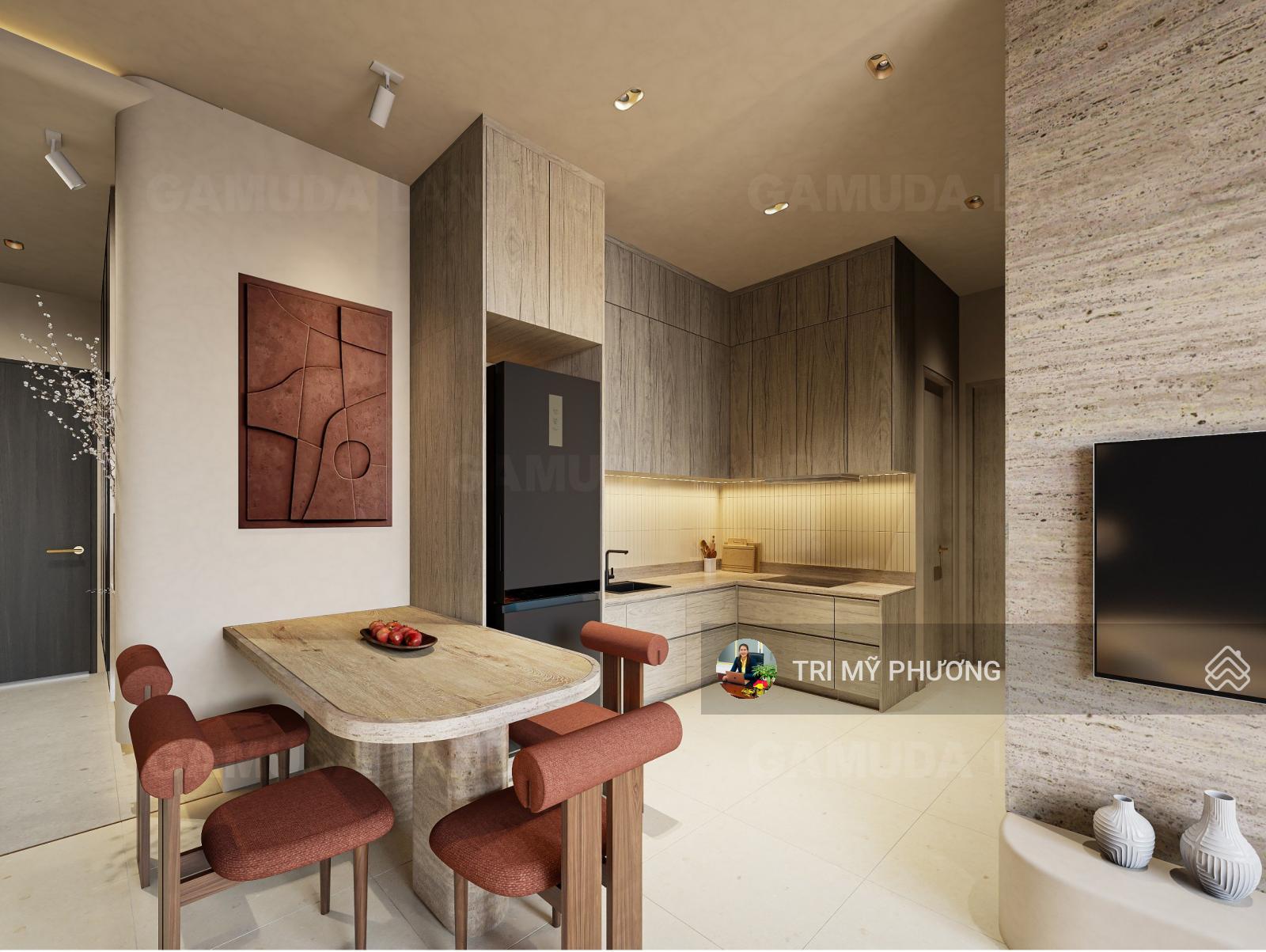 Eaton Park - Chủ nhà bán căn 1 phòng ngủ - Tháp A6. Xx. 01 - view đẹp đỉnh Pháo hoa, Bitexco quận 1