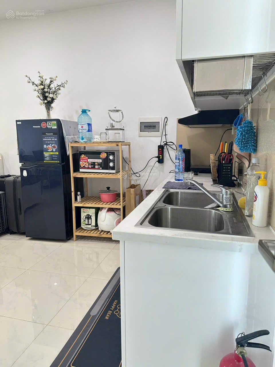 Cho thuê Saigon Mia Studio 1PN vị trí đẹp full nội thất đầy đủ giường tủ yên tĩnh