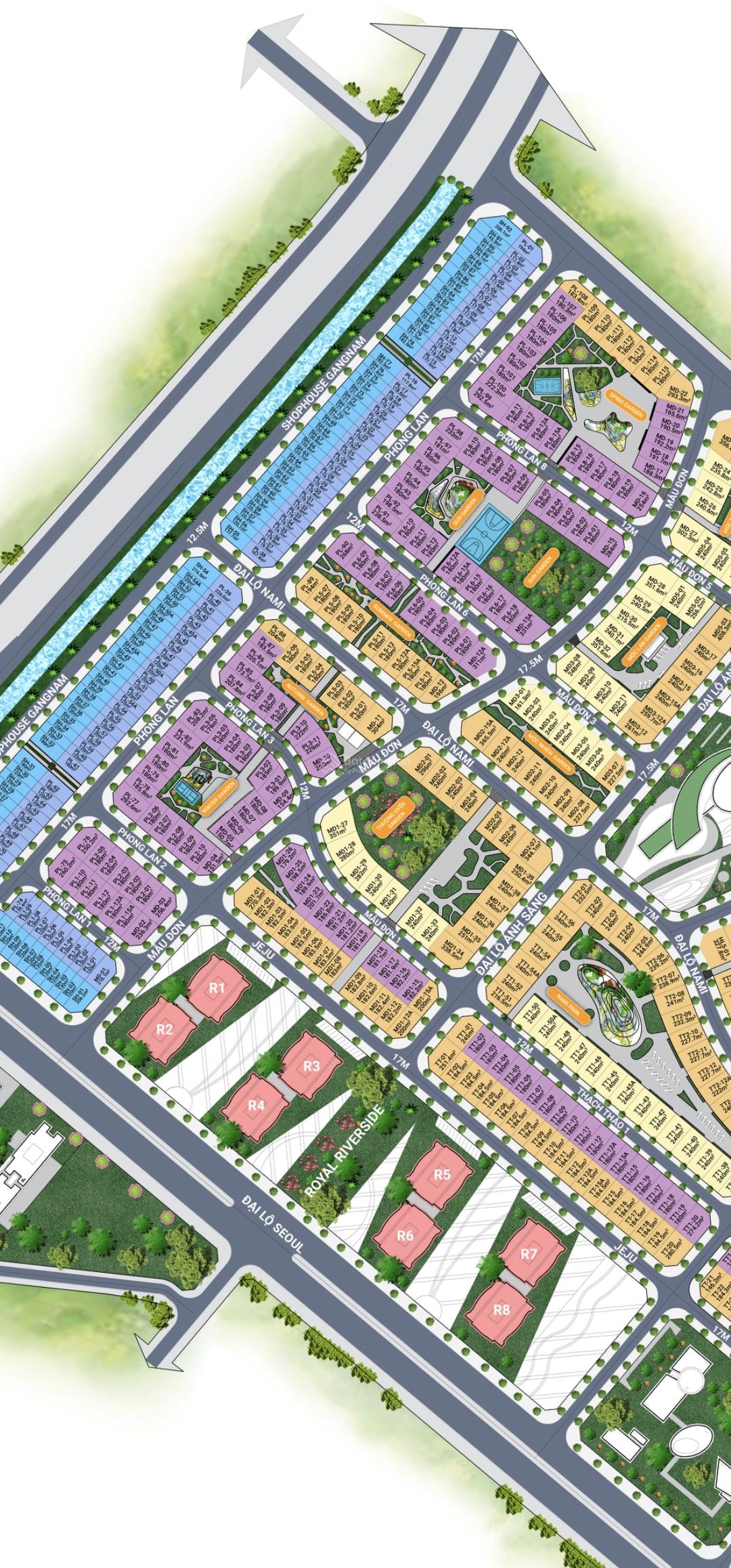 Cần bán lô đất 180m2 dự án Seoul Ecohome Tràng Duệ