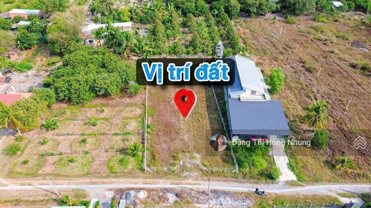 890tr, 10x50m 50m2 thổ cư gần dự án KCN Hiệp Thạnh, Tây Ninh