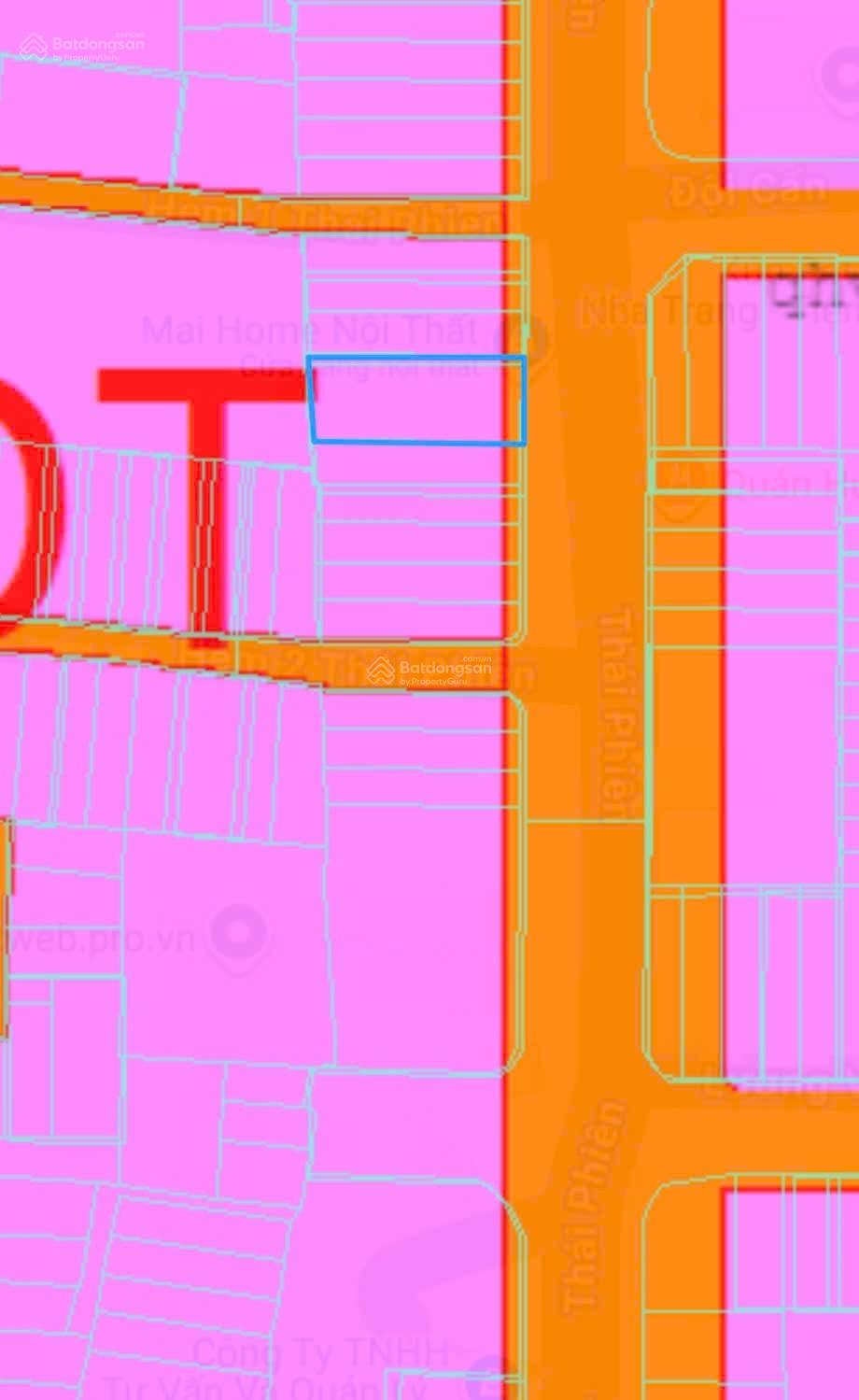 Mặt tiền Thái Phiên, P Vĩnh Hải, khu AT, cách biển Hòn Chồng: 1,8km, giá: 9,9 tỷ