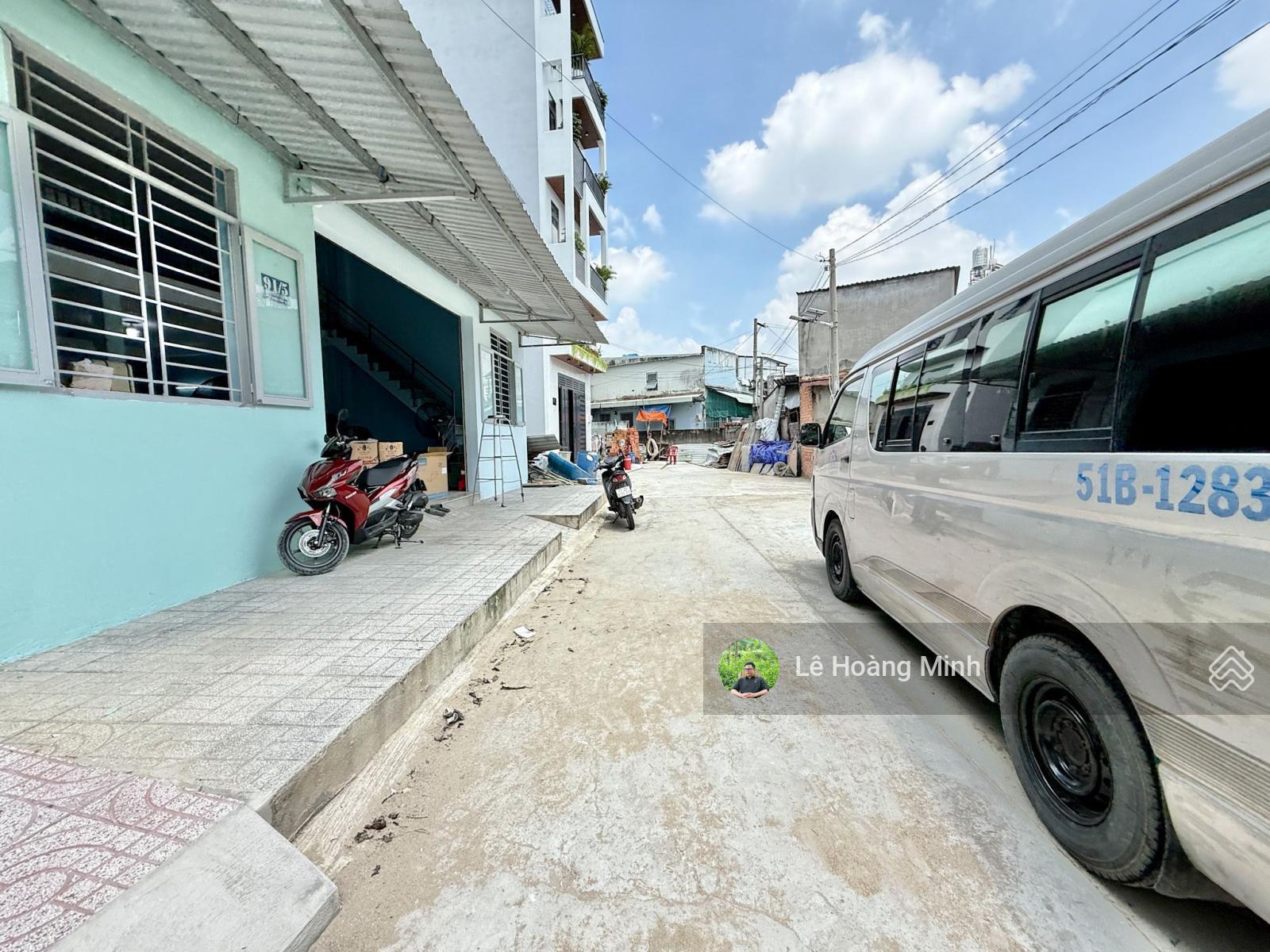 Nhà phố 5m x 15m, xây 1 Lửng 4 Lầu 1/ ngắn hẻm 8m đường TCH 03.07