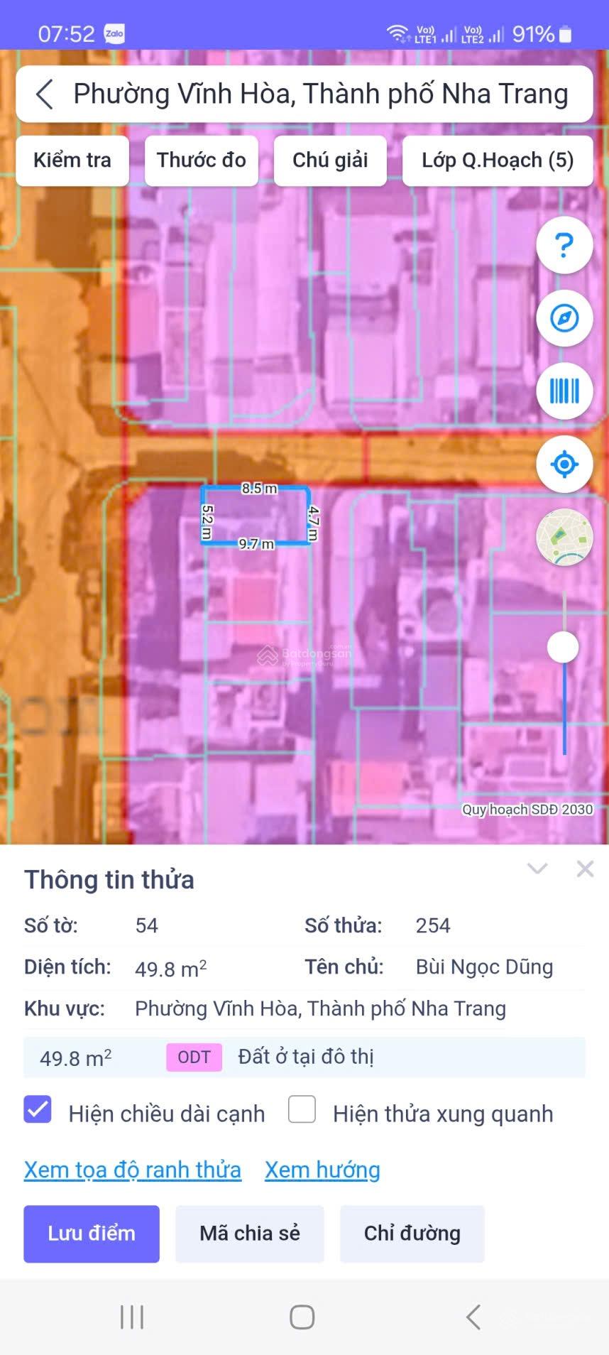 Bán nhà 3 tầng (50 m2 ngang 5m) - Sổ hồng vuông vắn, gần biển giá 6,5 tỷ Bắc Nha Trang!