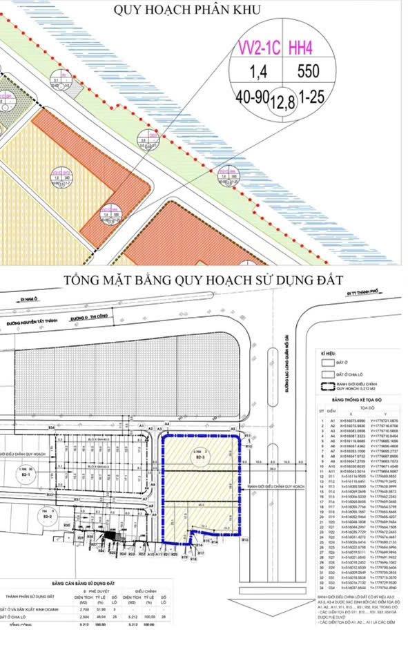 Đất có diện tích 962,7m2 với 2 mặt tiền biển, tọa lạc tại đường biển Nguyễn An Ninh, Đà Nẵng