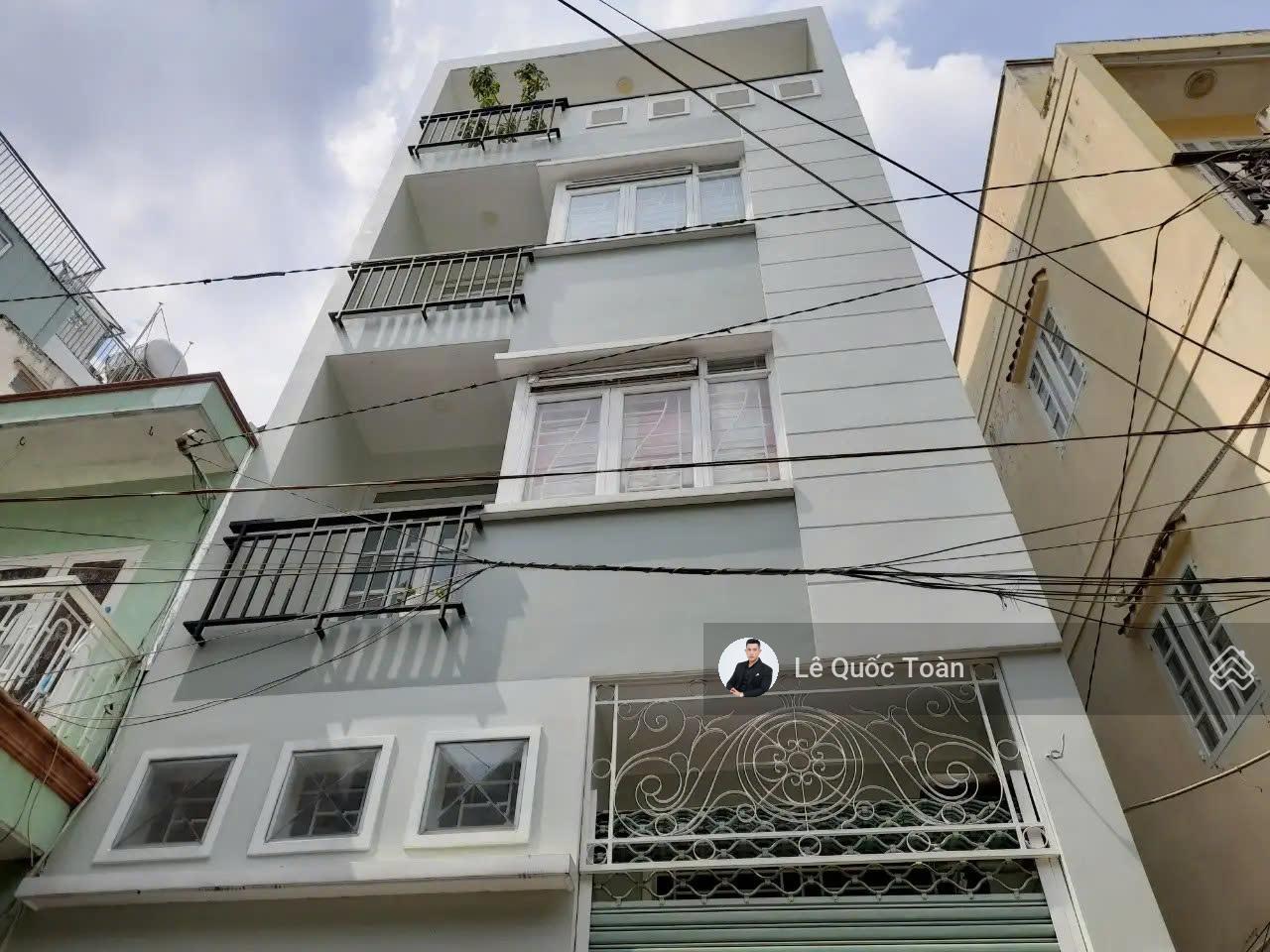 Tin thật! Góc 2 mặt thoáng hẻm 5m Lê Văn Sỹ, Phú Nhuận. DT: 5mx13m, CN: 65m2, 5 tầng, giá 10,9 tỷ