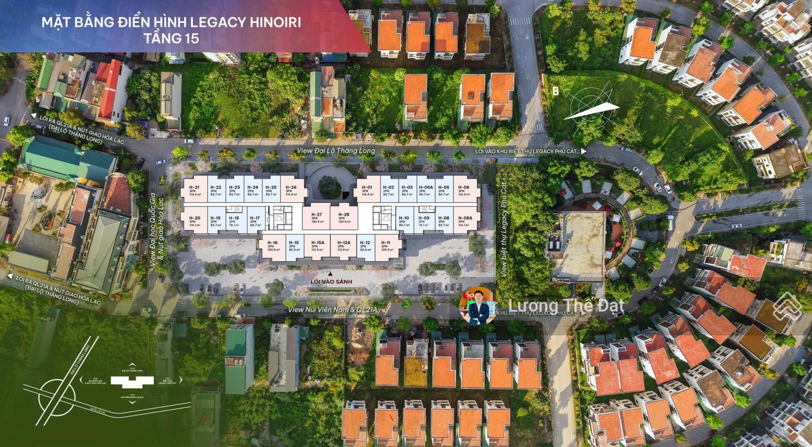 Đầu tư dự án chung cư cao cấp đầu tiên tại Hoà Lạc - vốn ban đầu chỉ 1 tỷ | Legacy Hinoiri