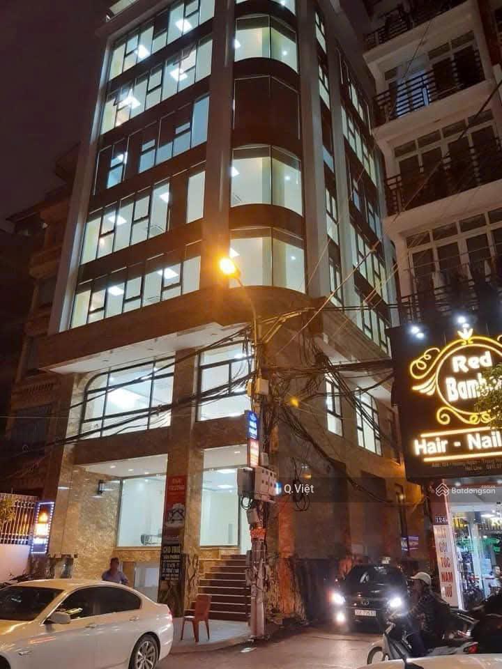 Tòa nhà mặt phố Nguyễn Trãi 205m2 10 tầng căn góc mặt tiền 9,5m siêu Vip nhất phố