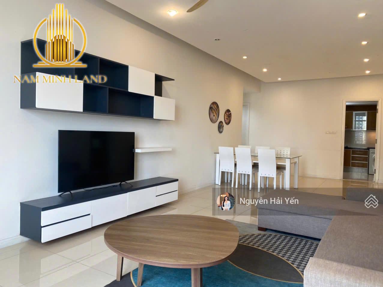 Hải Yến Nam Minh Land - cho thuê căn hộ Saigon Pearl 3 phòng ngủ 135m2, tầng cao, đầy đủ nội thất