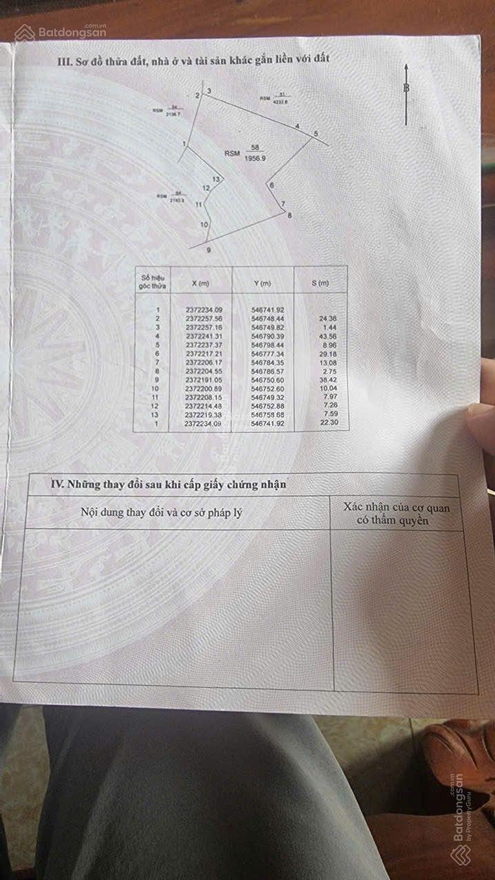 Bán 1956m2 đất RSX tại Núi Voi Vân Trục Lập Thạch Vĩnh Phúc. Gần hồ Vân Trục