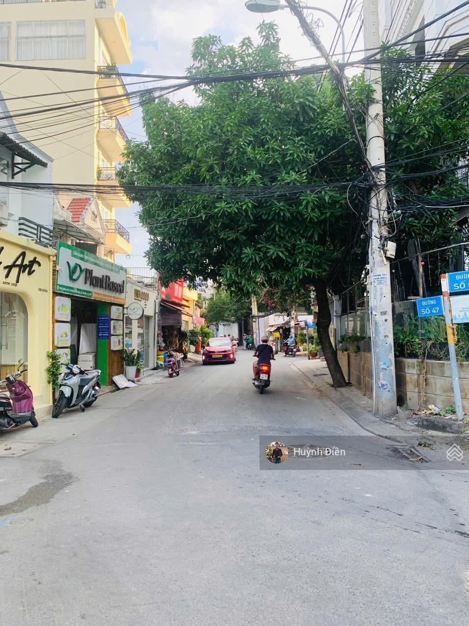 Siêu phẩm để xây CHDV đường số 47 Thảo Điền Q2 - 10x23m CN 230m2 - CTXD hầm 6 tầng - giá 120tr/m2