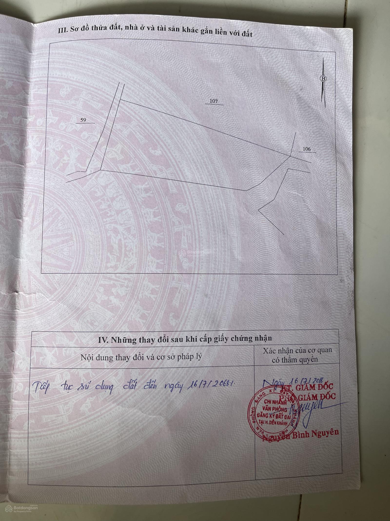 Bán đất 3000m2 tại Xã Diên Tân, Diên Khánh, Khánh Hòa, giá siêu hời 3 tỷ