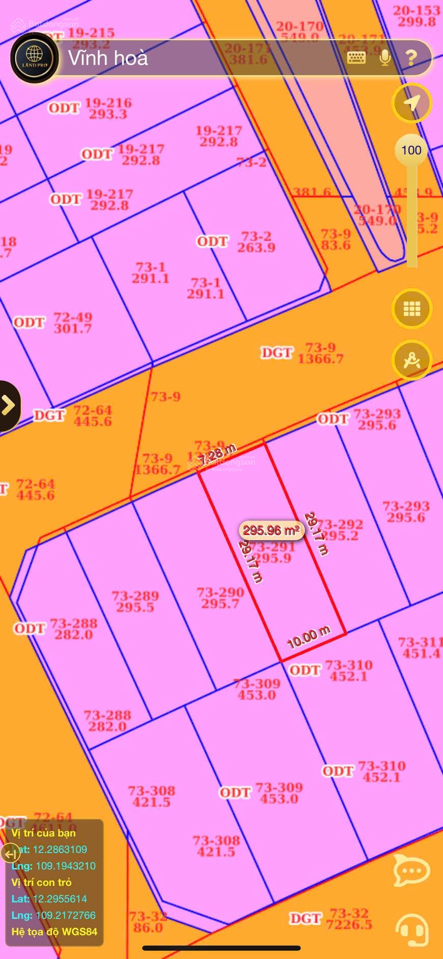 Bán lô biệt thự đường Xuân Thuỷ, KĐT Vĩnh Hoà, Nha Trang - 303,4m2 ngang 10m - giá chỉ 59 triệu/m2