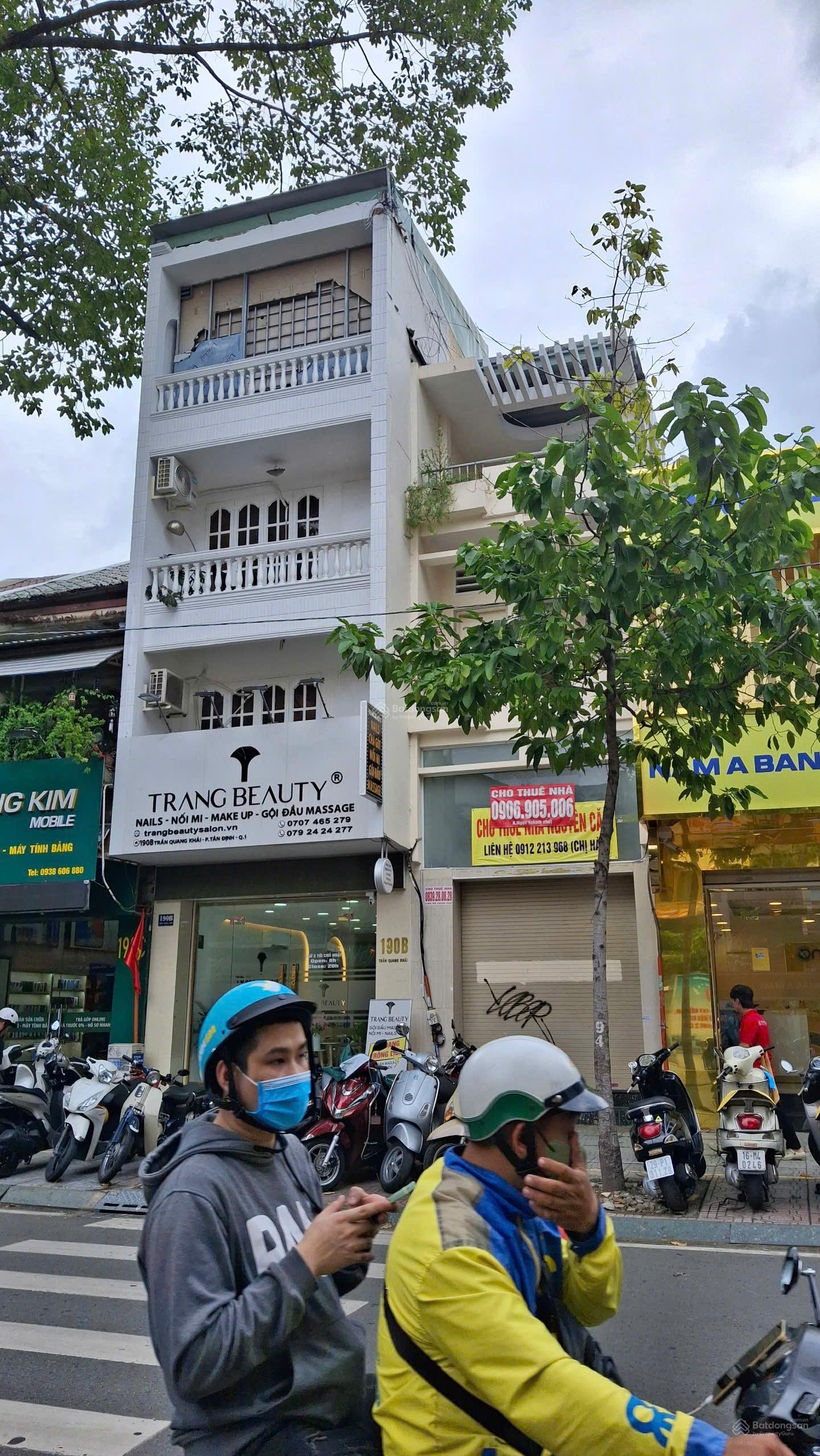 HOT Bán Nhà MT Lê Thị Riêng, Q1 - 4,5x15m - CN 62m - 4 Tầng - Giá 36 Tỷ