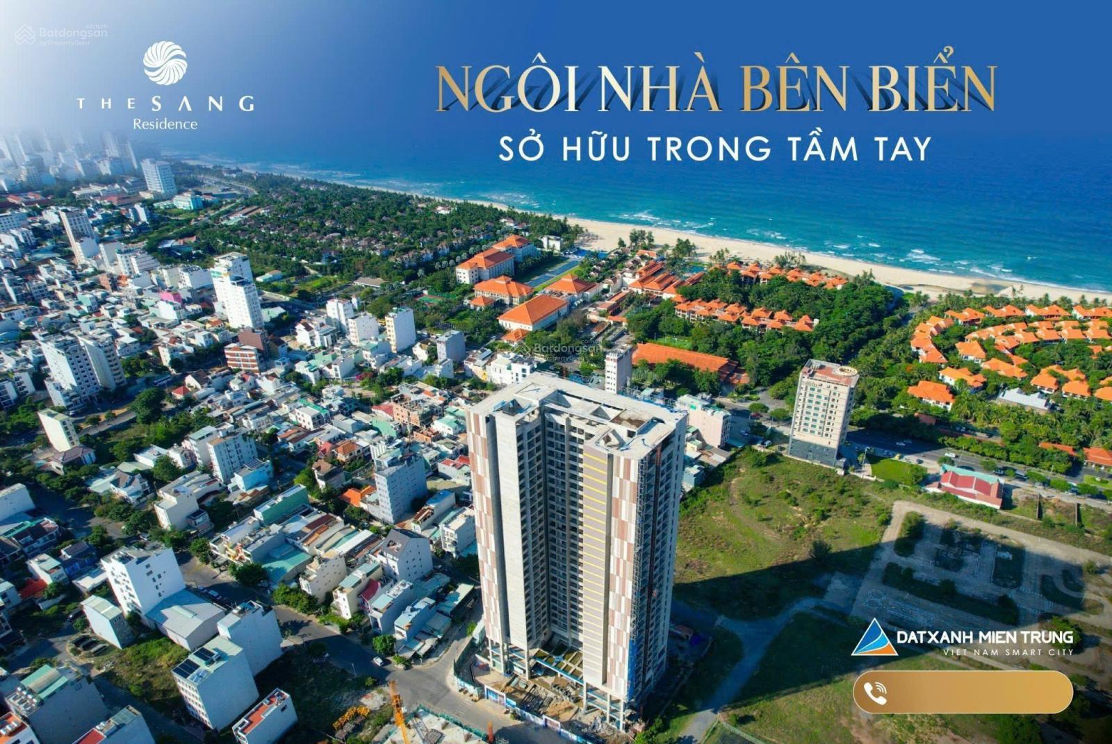 Căn hộ cao cấp 2PN tầng 20 view trực diện biển Mỹ Khê đồng ý bán mức giá hấp dẫn - Sở hữu vĩnh viễn