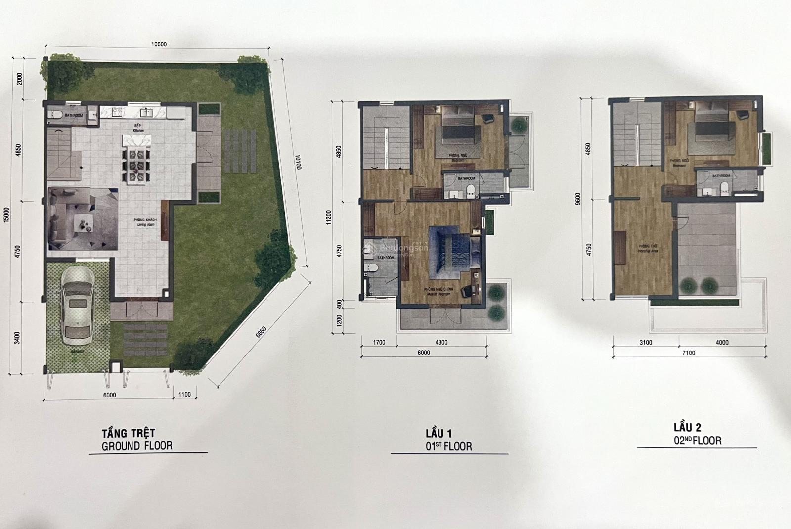 Hot! Chủ nhà bán nhanh căn góc nhà Lovera Park, Khang Điền | 1 trệt 2 lầu | 163,5m2 | giá 11 tỷ 350