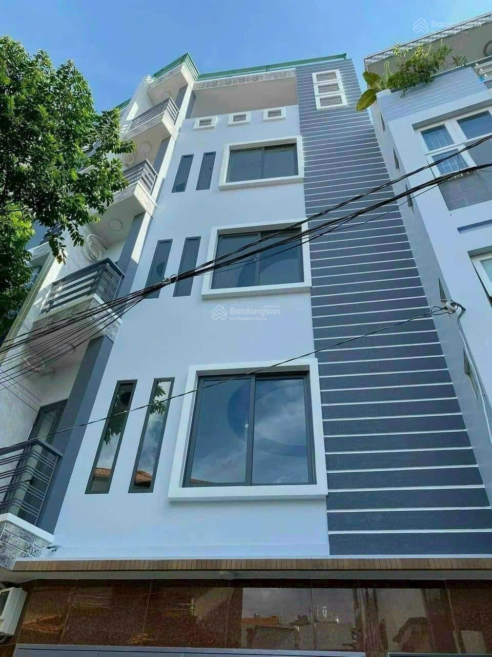 Bán CHDV 9 phòng, thang máy. Ngang khủng 6m, 5 tầng bề thế. Thu nhập 50tr/tháng. Gần chợ Cây Quéo