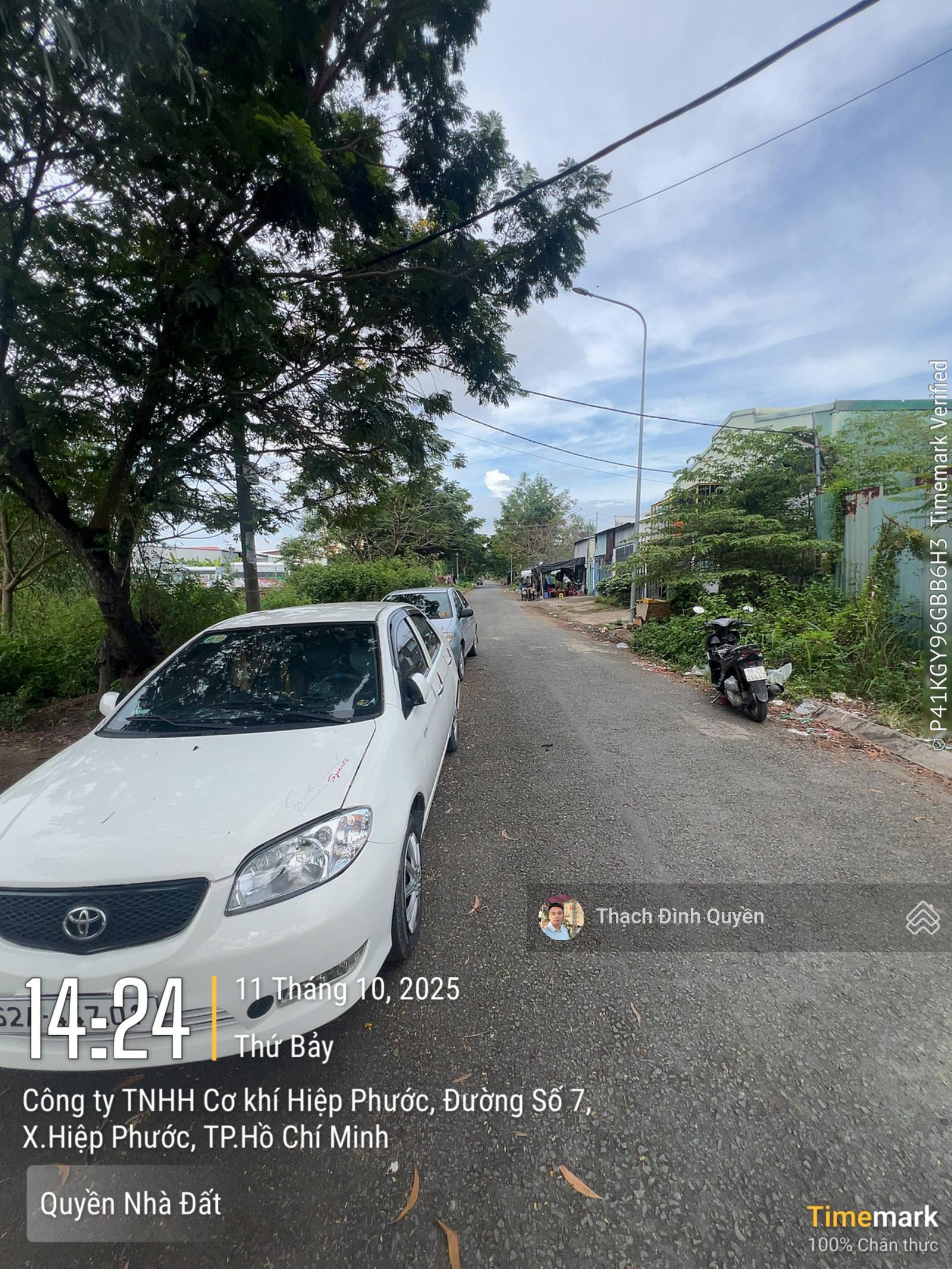 Đất thổ cư khu tái định cư Long Thới, hẻm 512 Nguyễn Văn Tạo. DT 300m2(12x25m)