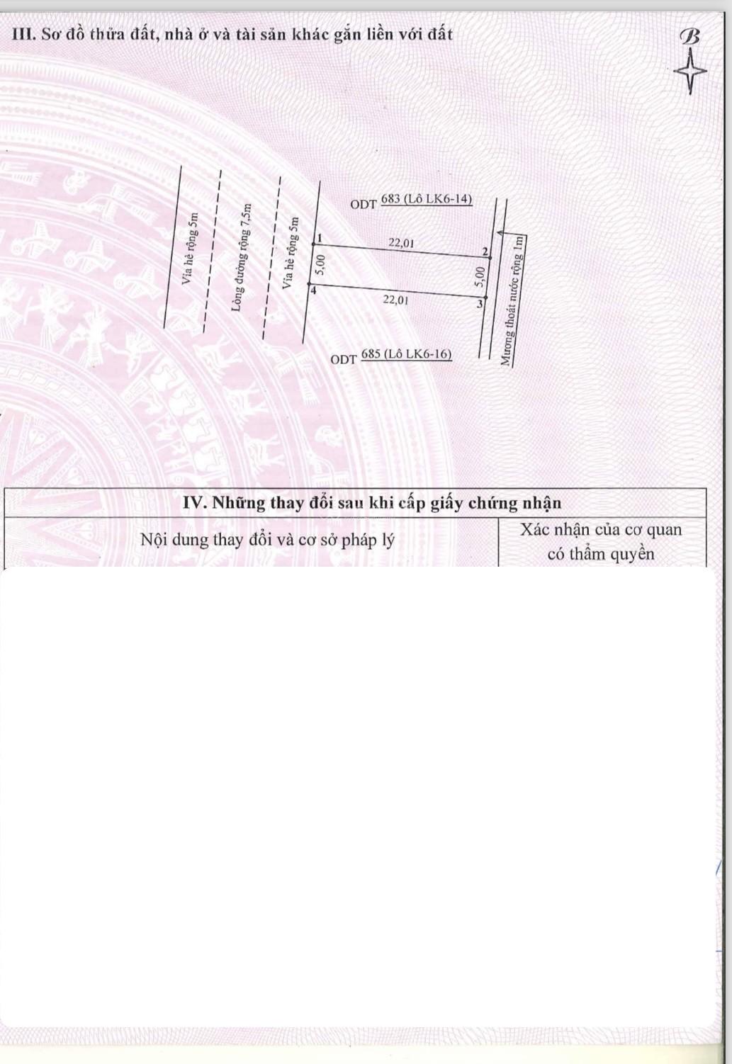Siêu hiếm: Đất nền 5x22m gần sông Cổ Cò, giá tốt cho đầu tư vị trí đẹp gần dãy biệt thự