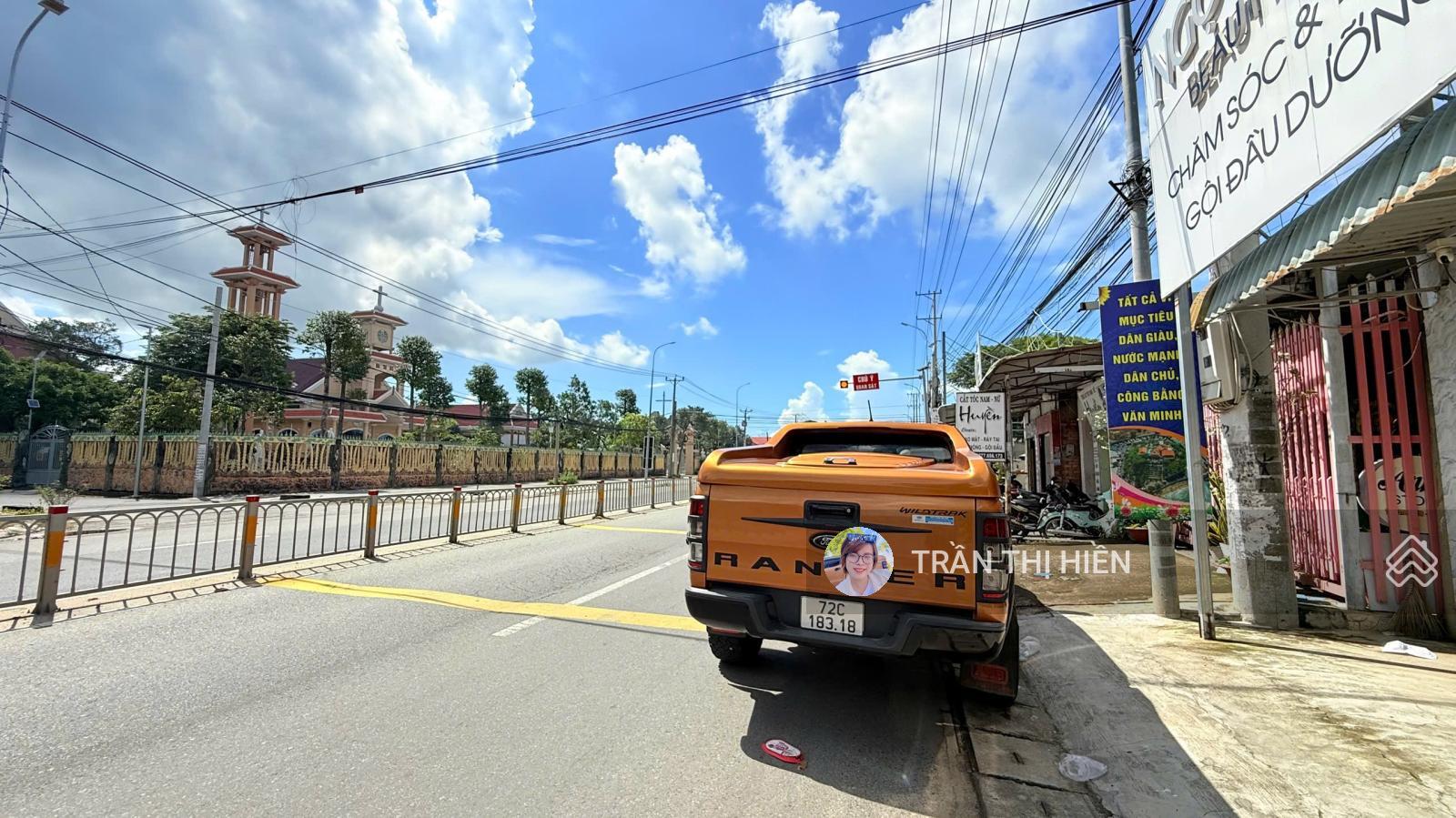 Mặt tiền Võ Thị Sáu - xã Long Hải - sẵn mặt bằng 370m2 đang cho thuê 13tr/th