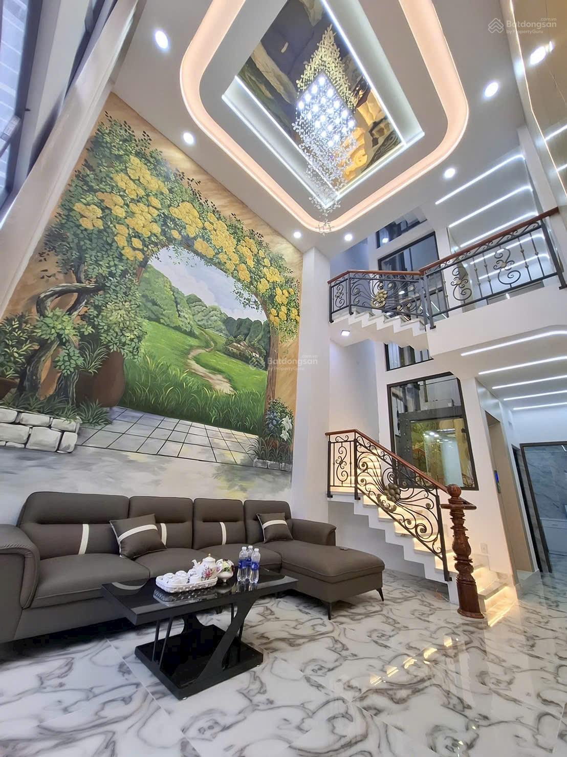 Nhà Full Nội Thất 1 Sẹc Hương Lộ 2, Bình Tân: 4mx20m đúc 1 lửng 3 lầu