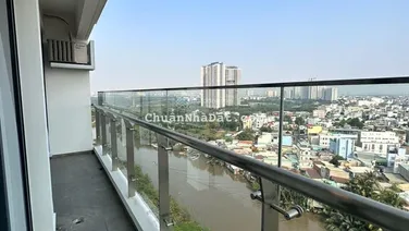 Cho thuê căn hộ Dlusso 3PN dt 105m2 view sông tầng cao thoáng mát giá 18tr căn góc