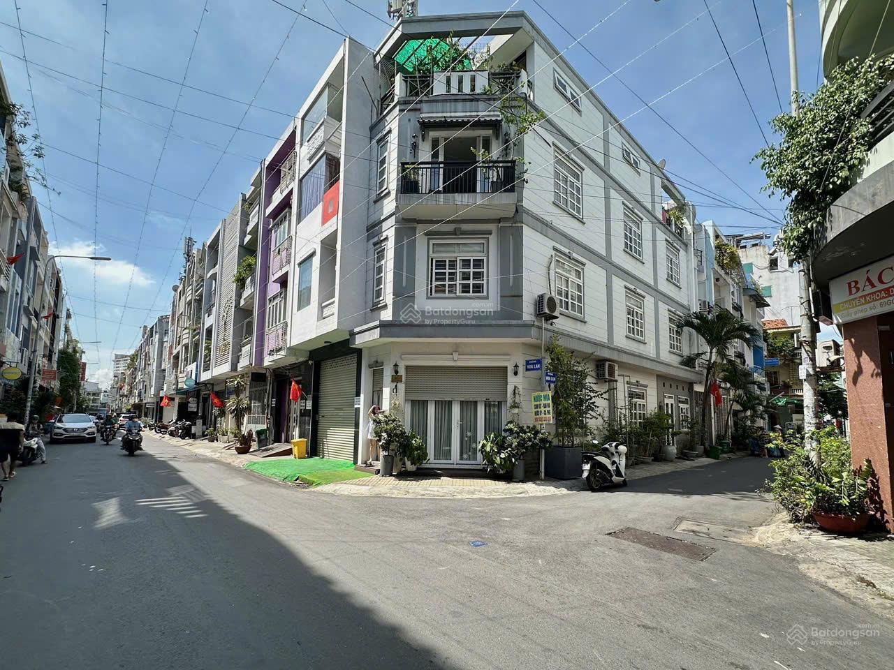 Giảm từ 35 tỷ về 25 tỷ - bán góc 2 mặt tiền Hoa Lan - DTS: 221m2 - 4 tầng - vị trí siêu đẹp