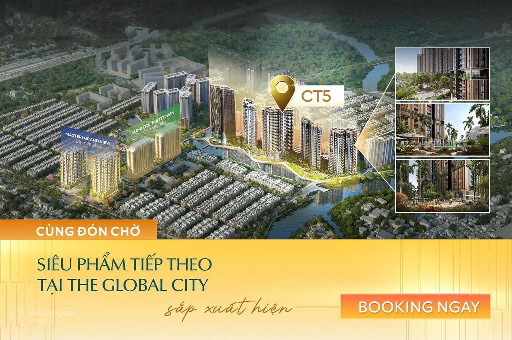 Rổ căn Masteri Park Place (CT5) - 1PN đến 3PN, view sông, kênh đào & nội khu, chọn căn đẹp
