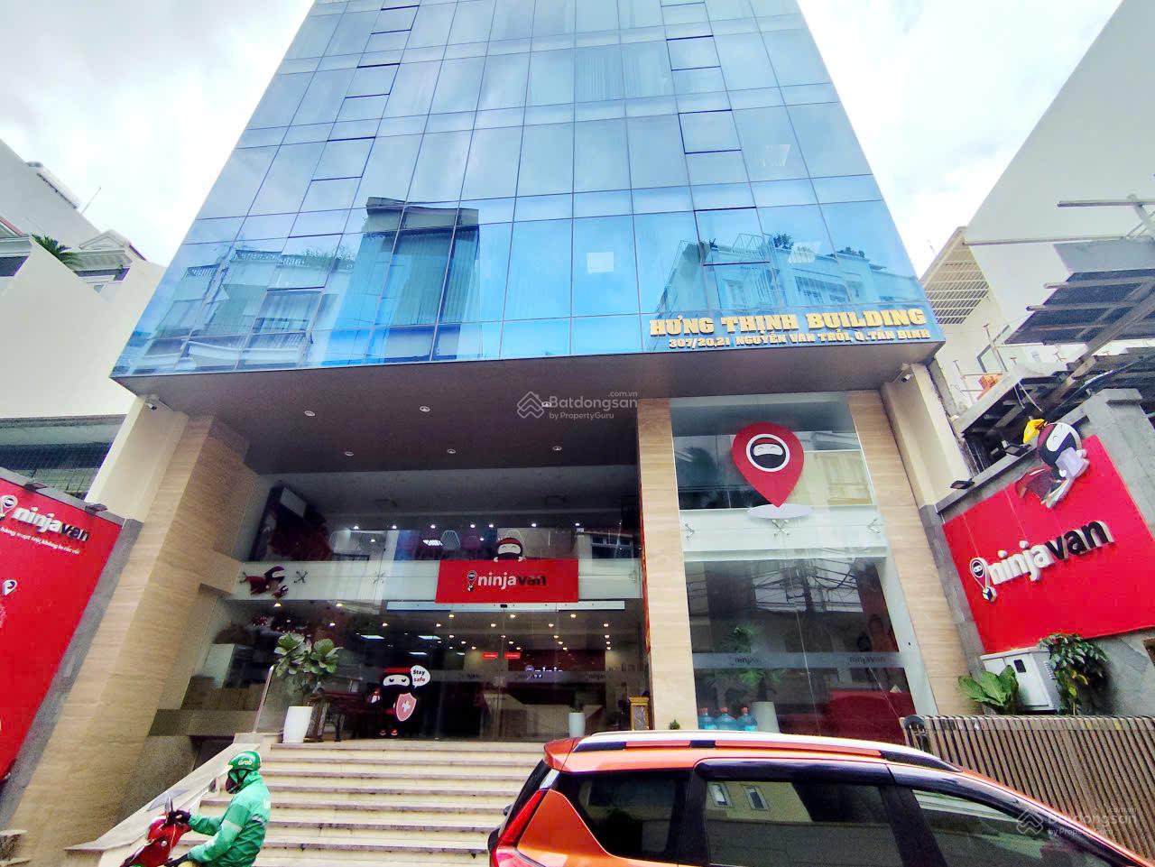 Toà nhà văn phòng Nguyễn Văn Trỗi, DT: 14.4x20m, 2 hầm 7 tầng, PCCC đầy đủ, giá 450 triệu/tháng