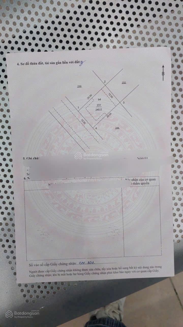 Chính chủ bán căn biệt Văn Phú số 11 BT1 Văn Phú (thô), 240m2, mặt tiền 12m