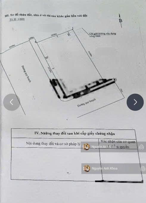 Bán gấp 2 lô liền kề MT QK1K, đối diện chung cư Bcons, Dĩ An vị trí vàng, giá siêu hời