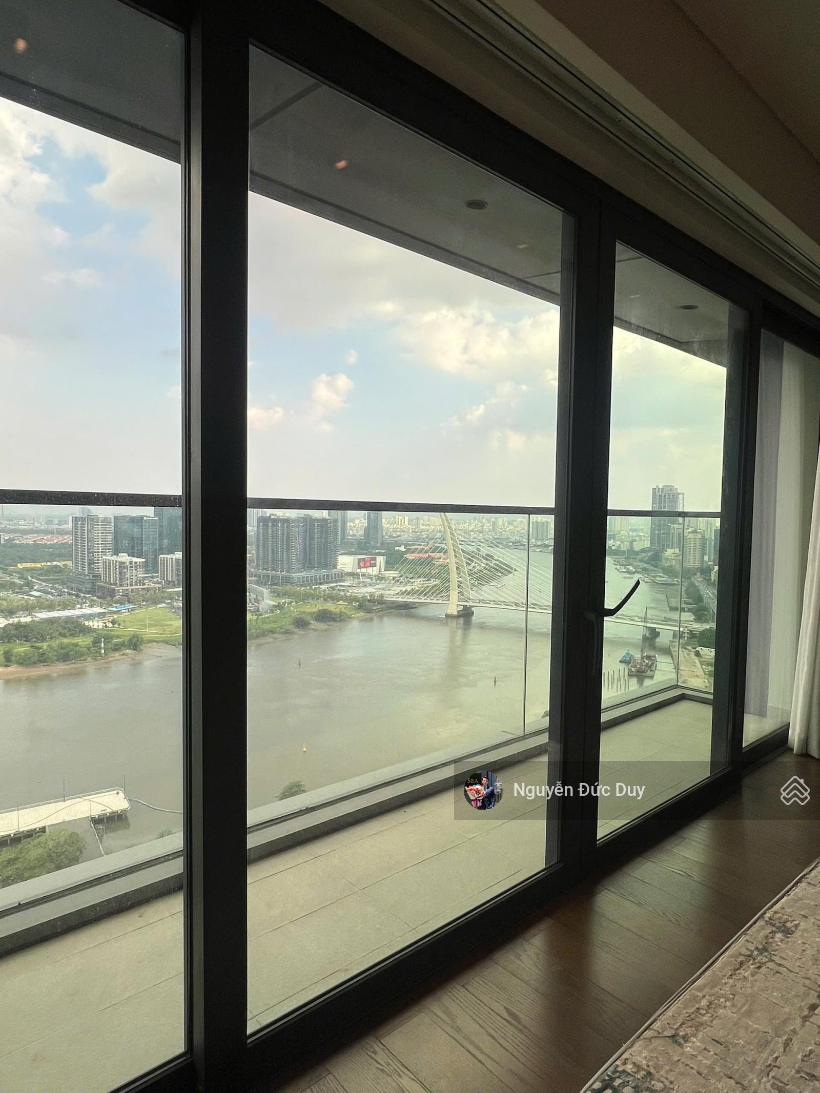 Giá 58 tỷ allin căn 3PN 149m2 trần cao 4m2 siêu hiếm view trực diện pháo hoa, sông Sài Gòn