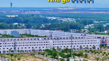 CƠ HỘI ĐẦU TƯ ĐẤT NGAY SÂN BAY QUỐC TẾ LONG THÀNH , BÁN 120M2 ĐẤT DỰ ÁN STC , GIÁ 3 TỶ 8 , SHR !