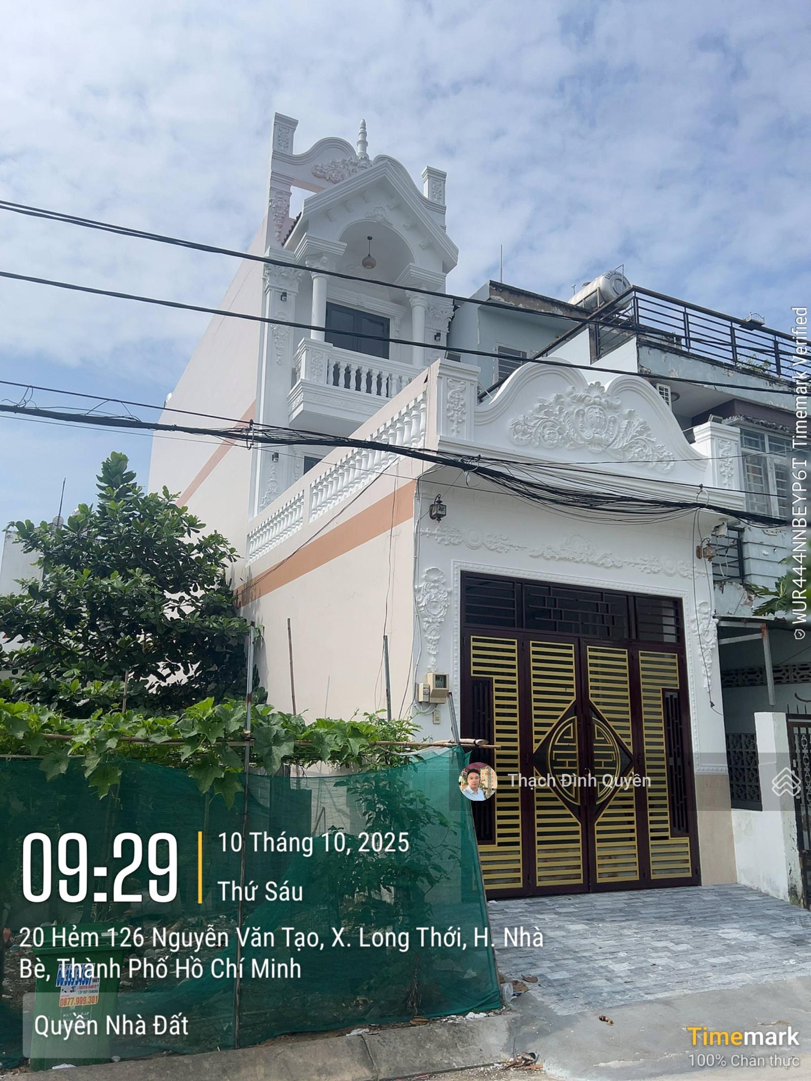 Đất thổ cư hẻm 126 Nguyễn Văn Tạo, Long Thới, Nhà Bè