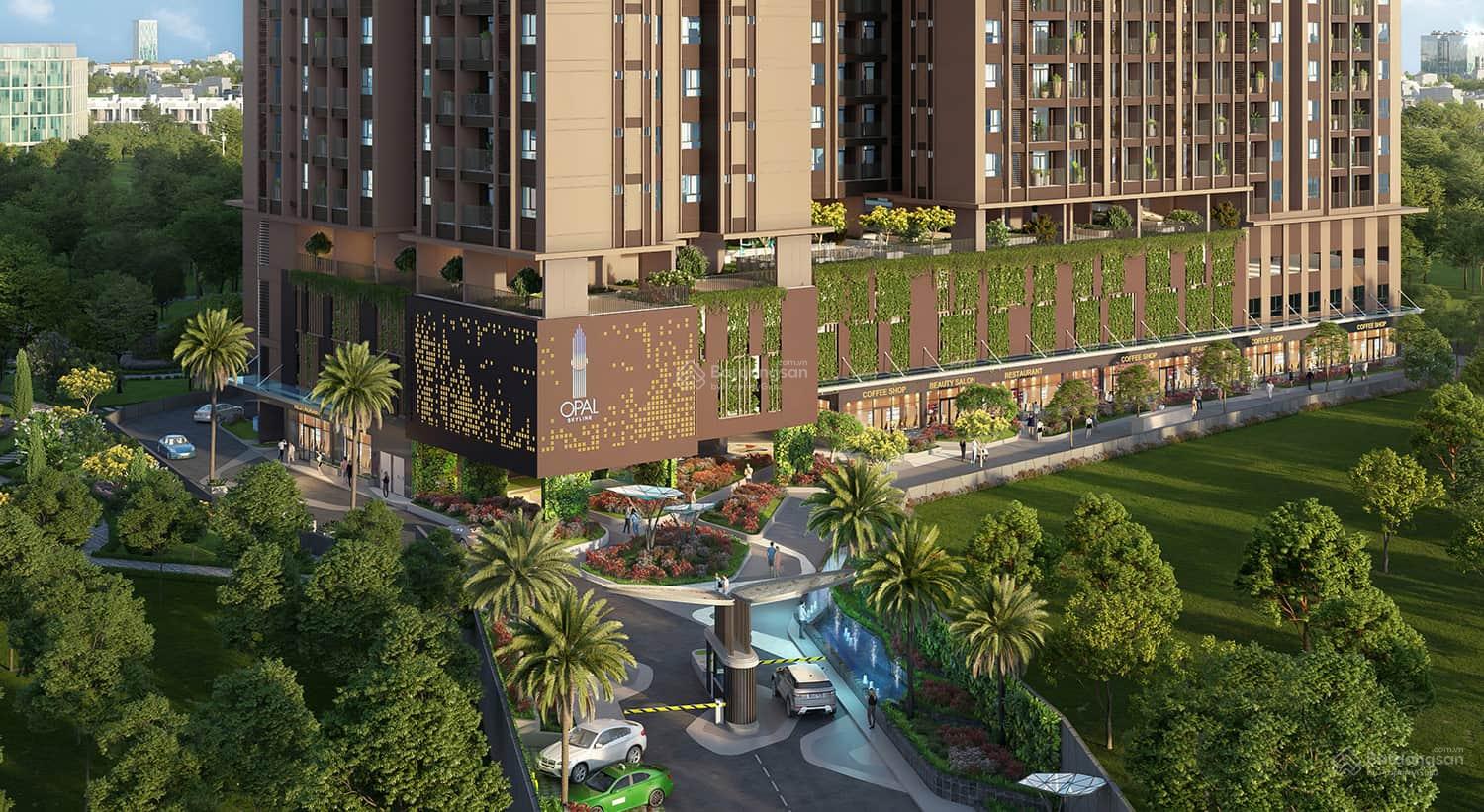 Bán căn hộ giá rẻ Opal Skyline giáp Thủ Đức sẵn sổ hồng mới chưa sử dụng trung tâm Thuận An TP HCM